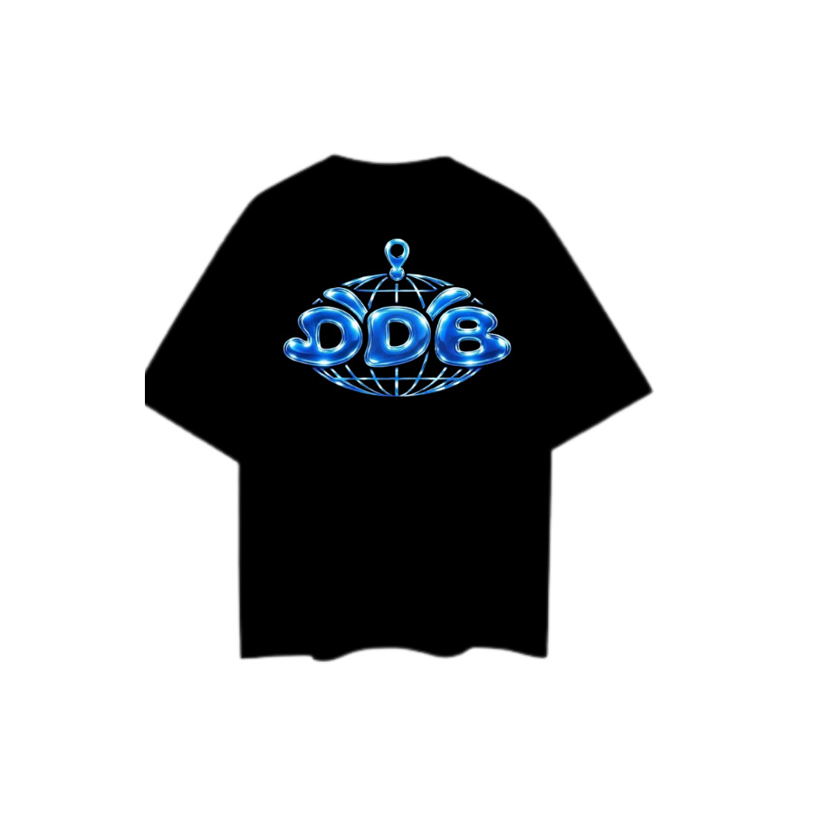 Camiseta Negra DDB, trasera